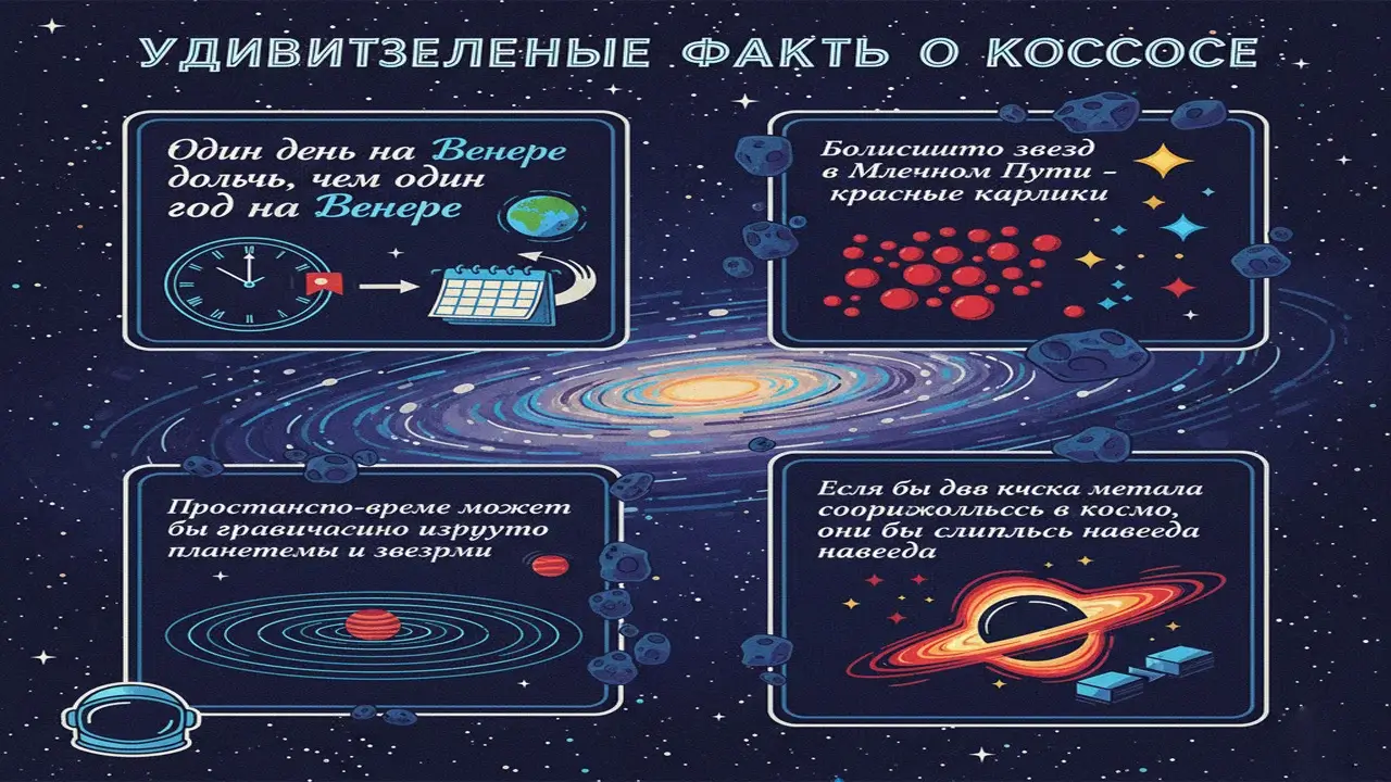 Факты о космосе, в которые трудно поверить